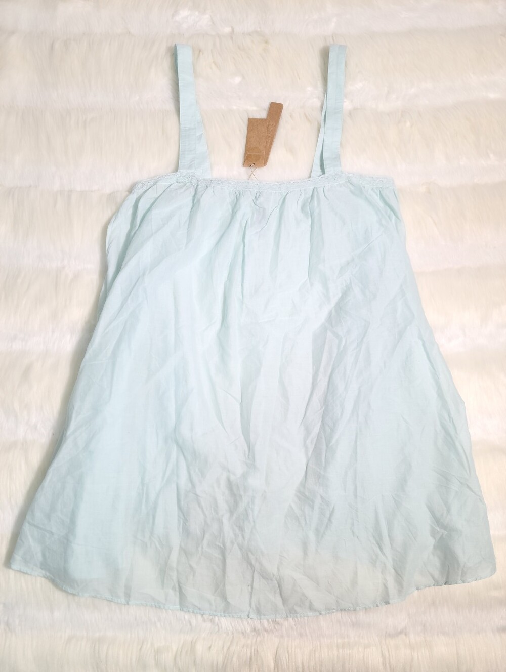 SKIMS Voile Mini Dress Blue Frost Women XS NEW